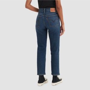 Levi's® Women's High-Rise Wedgie Straight Cropped Jeans - Indigo Here We Go